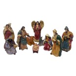 Natività in Resina 20 cm 10 pezzi per Presepe 743740