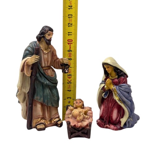 Natività in Resina 20 cm 10 pezzi per Presepe 743740
