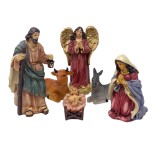 Natività in Resina 20 cm 10 pezzi per Presepe 743740