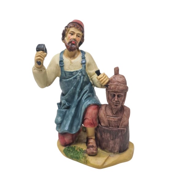 Pastore in Resina 20 cm Lo Scultore 611179A