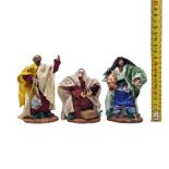 Natività in Terracotta di Caltagirone 8 Statuine 10 cm