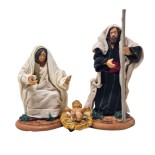 Natività in Terracotta di Caltagirone 8 Statuine 14 cm