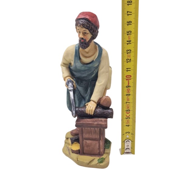Pastore in Resina 20 cm Il Taglialegna 611179B