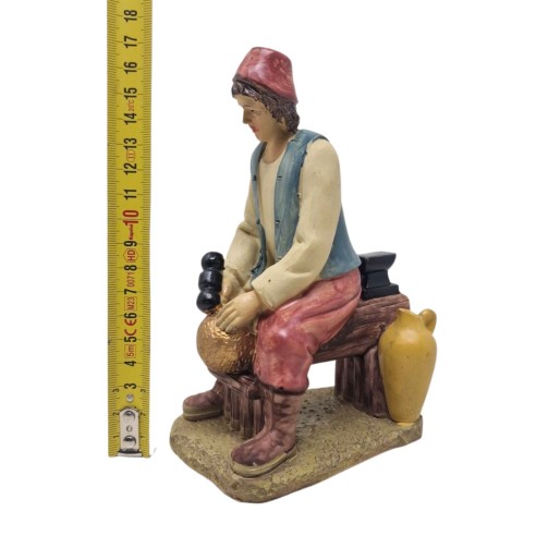 Pastore in Resina 20 cm Lo Stagnino 611179D