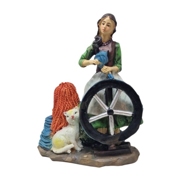 Pastore in Resina 20 cm La Filatrice 188091C