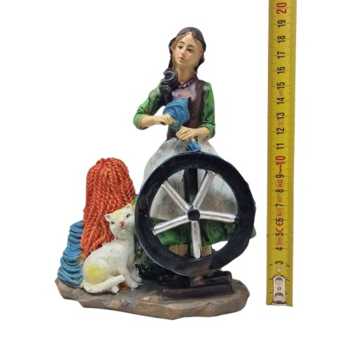 Pastore in Resina 20 cm La Filatrice 188091C