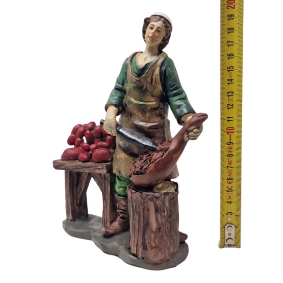 Pastore in Resina 20 cm Il Macellaio 188091D