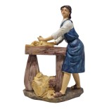 Pastore in Resina 20 cm Il Falegname con Pialla 188091E