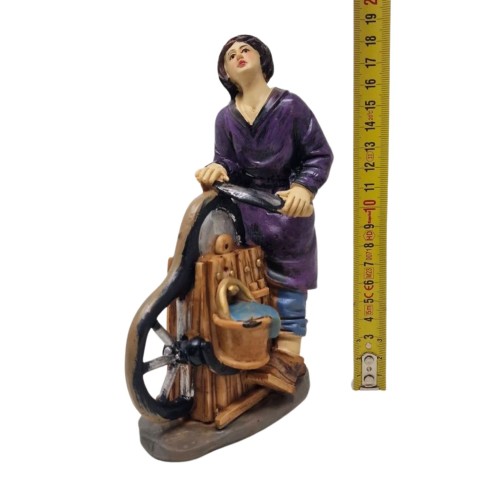 Pastore in Resina 20 cm L'Arrotino 188091G