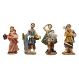 Pastori in Resina 9 cm 11 pezzi Statuine per Presepe