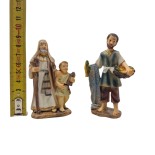 Pastori in Resina 9 cm 11 pezzi Statuine per Presepe