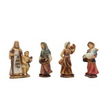 Pastori in Resina 9 cm 11 pezzi Statuine per Presepe