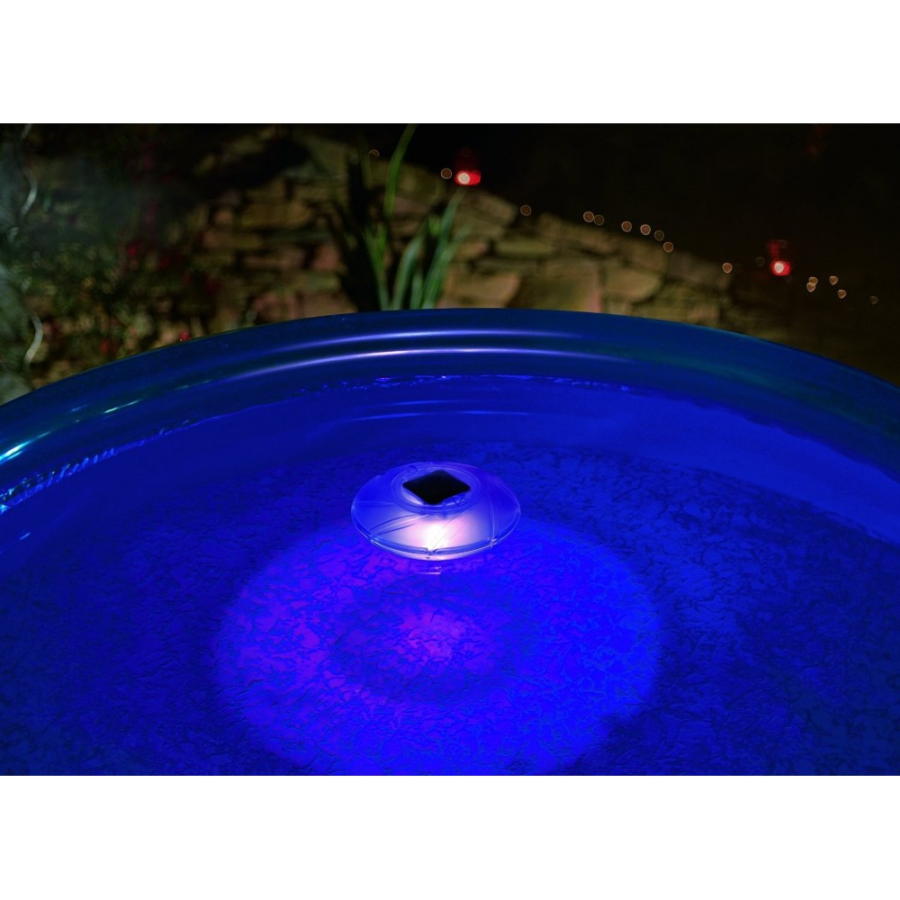 Luci Piscina Solare Galleggiante 3 Modi, Candele LED con