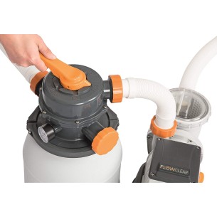 Pompa Filtro A Sabbia 5678 Lth Per Piscina Flowclear Bestway 58497