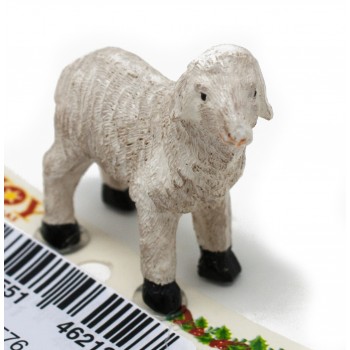Pecorella in piedi per presepe 4 cm