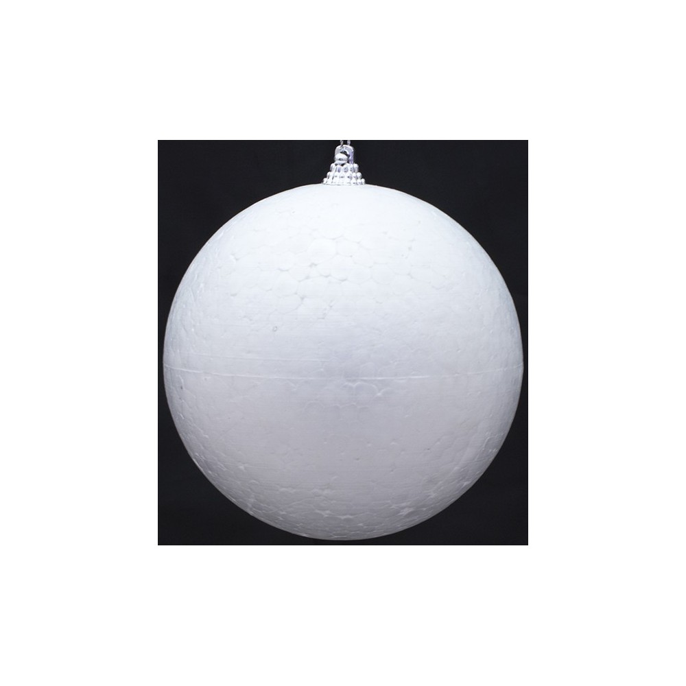 Palla di polistirolo bianca jar x 400 - accessori - Feeric lights &  christmas