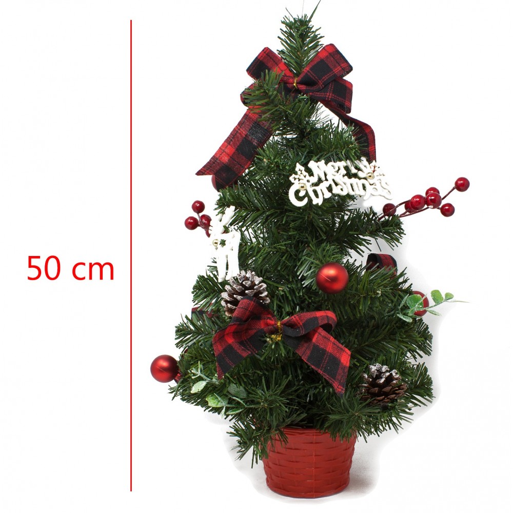 Albero di Natale Innevato SILVESTRE 210 cm Slim Floccato - IVOSTORE