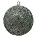 Sfera Natalizia Grande 20 cm Argento 44652S