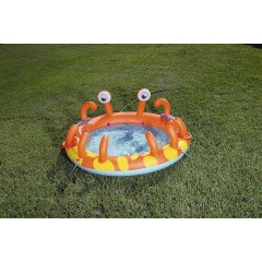 Piscina Play Center Gioco Gonfiabile Granchio con Spruzzo 53058