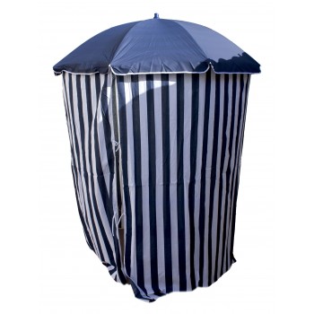 Ombrellone Spiaggia Mare con Cabina 200 Blu 40122