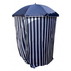 Ombrellone Spiaggia Mare con Cabina 200 Blu 40122