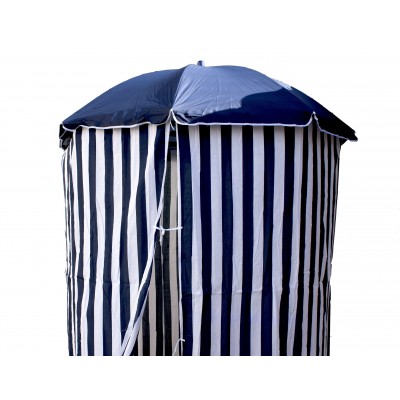 Ombrellone Spiaggia Mare con Cabina 200 Blu 40122