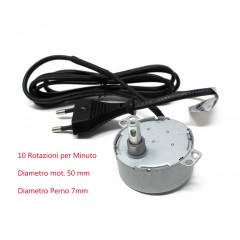 Motoriduttore Motorino per Movimento Presepe 10 RPM 4W 86653