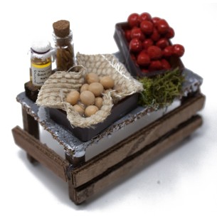 Banchetti del Mercato 9 cm Miniature Presepe 10718